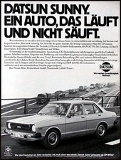 1979 Datsun Sunny Sedan, Original Advertising