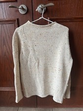 Flecked Fisherman Knit
