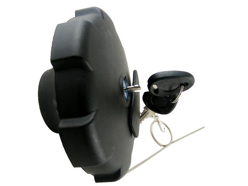 Black fuel tank - 80, mm