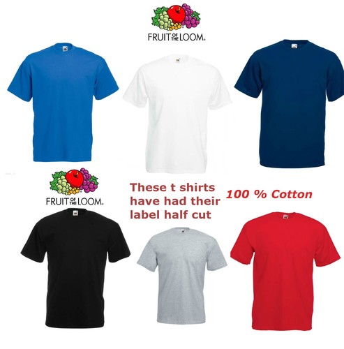 Mens plain quality fruit - mens,