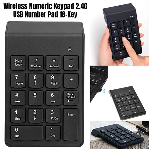 Wireless numeric keypad 4g - wireless,