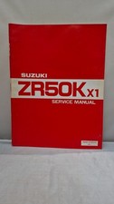 OE Suzuki ZR50Kx1 Service Manual 1981 - Excellent Clean Condition