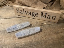 Vintage Salvaged 1980s Bike Spoke Reflectors Pair Replacement Part BMX Salvage