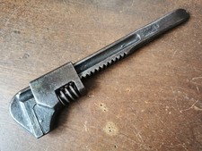 Vintage American Seabrooks no. 6 Adjustable Spanner 9" long. 