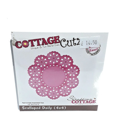 Cottage cutz scalloped - cutz, doily