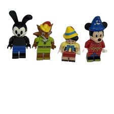 LEGO Minifigure Disney Series Set Robin Hood, Oswald, Sorcerer Mickey, Pinocchio