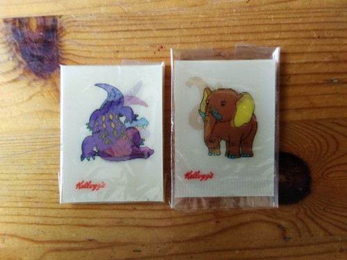 Kelloggs cereal trade cards