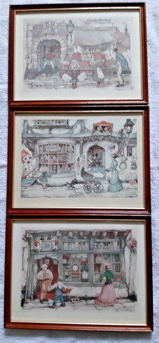 Vintage anton pieck framed - pieck,