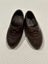 Vintage Pedigree Sindy Doll Brown Lace Up Shoes/Country Walk/Pony Club