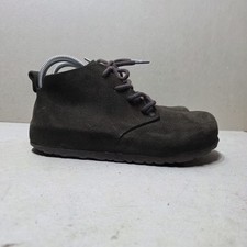 BIRKENSTOCK DUNDEE  290 MEN'S LEATHER CHUKKA BOOTS BROWN SIZE UK6 EU39