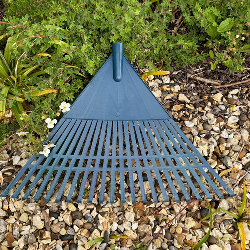 Plastic garden rake - plastic, for