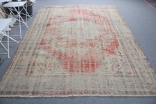 Vintage Large Rug 6,8x9,7 ft