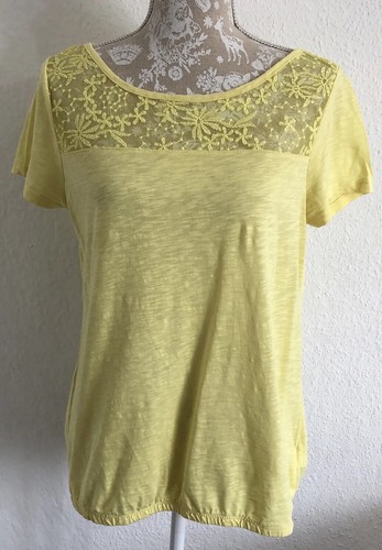 Tesco shirt top yellow - tesco, t