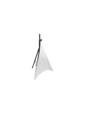 ADJ White Tripod DJ PA Speaker Stand Lighting Scrim Screens Pair For Wedings