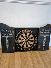 Winmau Dartboard Cabinet  Ted Hankey Black With Bracket 