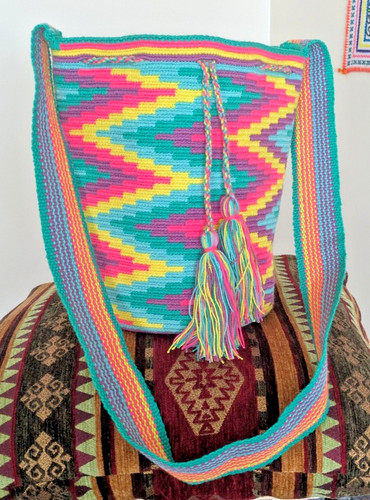 Authenic wayuu mochila bag - authenic,