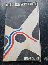 Vintage Highway Code Book Paper Back 1980s