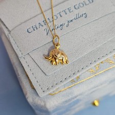 Solid 9ct Yellow Gold Puffy