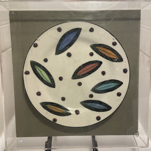 Vtg 1950art pottery bowl - vtg,