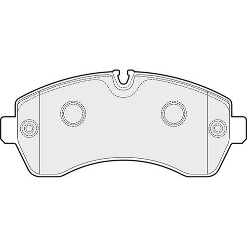 Brake pads set - set, for