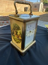 FRENCH L'EPEE STRIKING CARRIAGE CLOCK