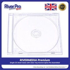 5 CD Jewel Cases With Clear