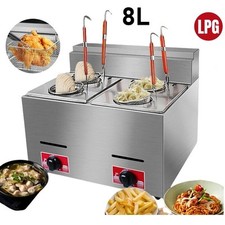 LPG Deep Fryer 8L Gas Cooking