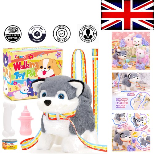 Battery operated plush puppy - battery-operated,