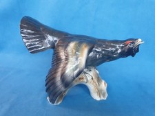 Black grouse. Figurine