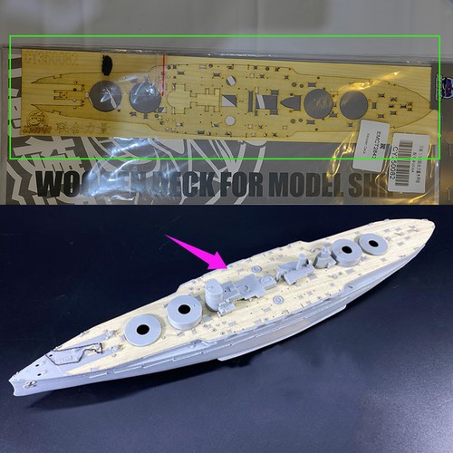 350 scale wooden deck - scale, for