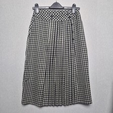 Reldan Wool Skirt UK 12 Black