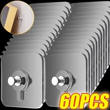 Seamless Wall Hook Sticky Hanger For Picture Photo Frame Clock Hanging Stickers