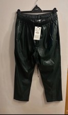 Dark Green Zara Pleather/Faux