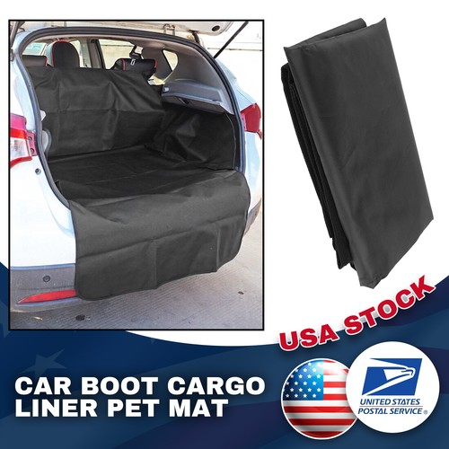 Black car boot cargo liner - boot,