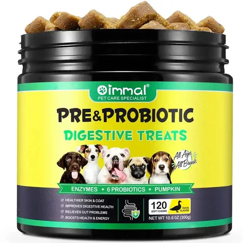 120 daily pre probiotics treat - 120,
