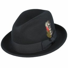 Mens Boys C-Crown Trilby Hat