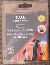 Tesco Multipack Ink Cartridges For Canon Pixma PGI-580XL - CLI-581XL, NEW,Sealed