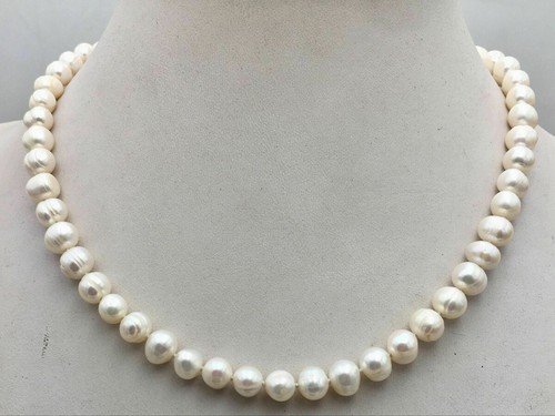 Natural white 10mm akoya - 7-10mm,