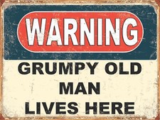Warning, Grumpy Old Man funny