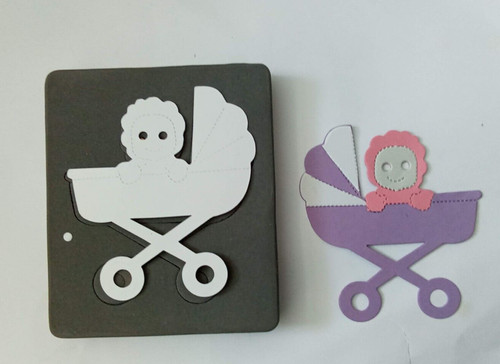 Cross cuts wooden die baby - cross-cuts,