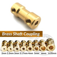 Brass Shaft Coupling Rigid