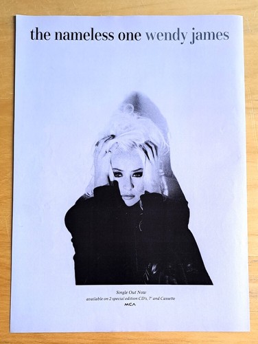 Wendy james the nameless one - nameless,