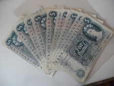 BOE Fforde £5 note Blue