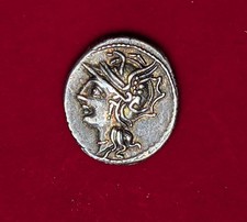Roman Republic Silver Denarius – L. Appuleius Saturninus, 104 BC
