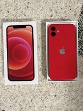 Apple iPhone 12 RED 128GB (Unlocked) With unused original charger cable and box