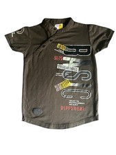 Very RARE Todller Tshirt sz 2T-3T by company~UNIKON~Cotton bl. Olive color EUC