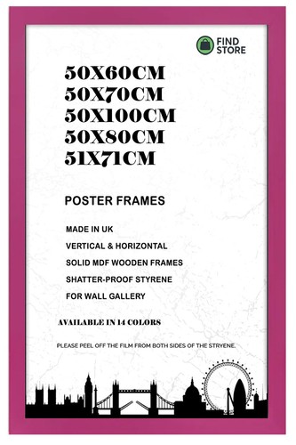 Jigsaw poster frames solid - poster, mdf