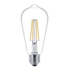 Philips Classic LED Bulb E27 7W (60W E27 Edison/ST64 827 2700K) 8718696742754