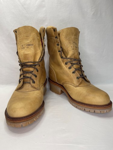 Chippewa leather logger work - logger,