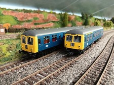 Bachmann Class 105DMU 31-535 2 car BR Blue excellent cond Dcc ready 8 pin OO